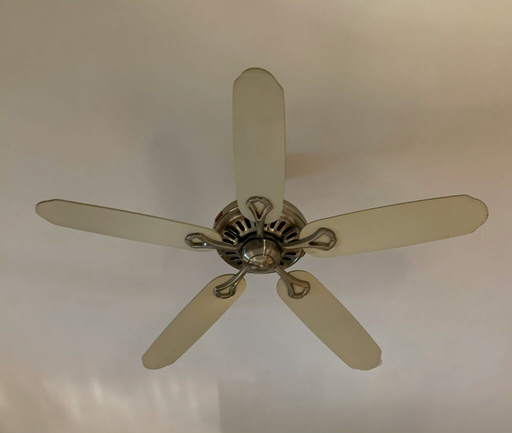 clean ceiling fan