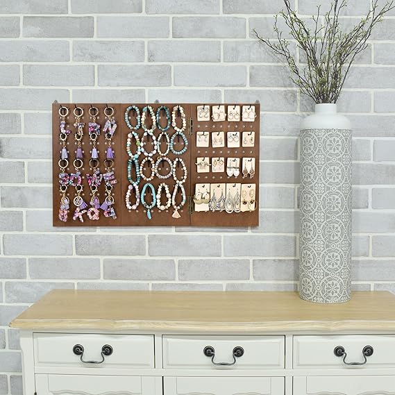 pegboard craft display