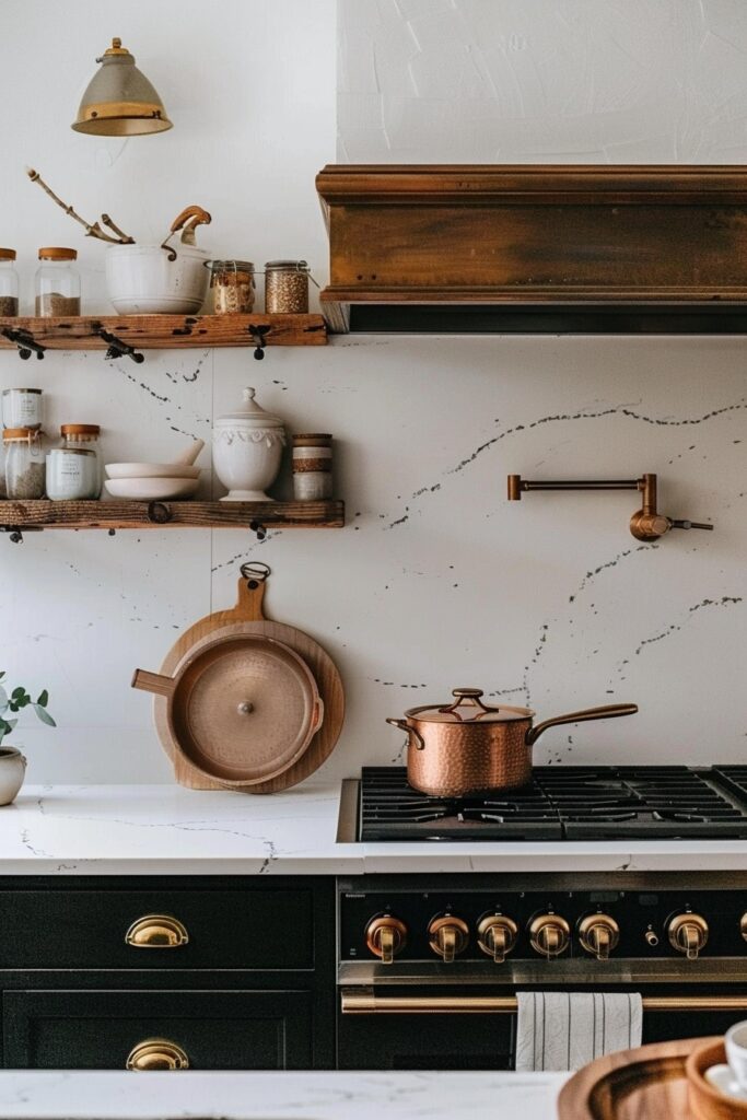 Open Shelving in Kitchens