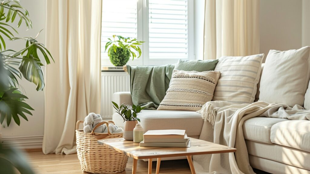 greenery living room