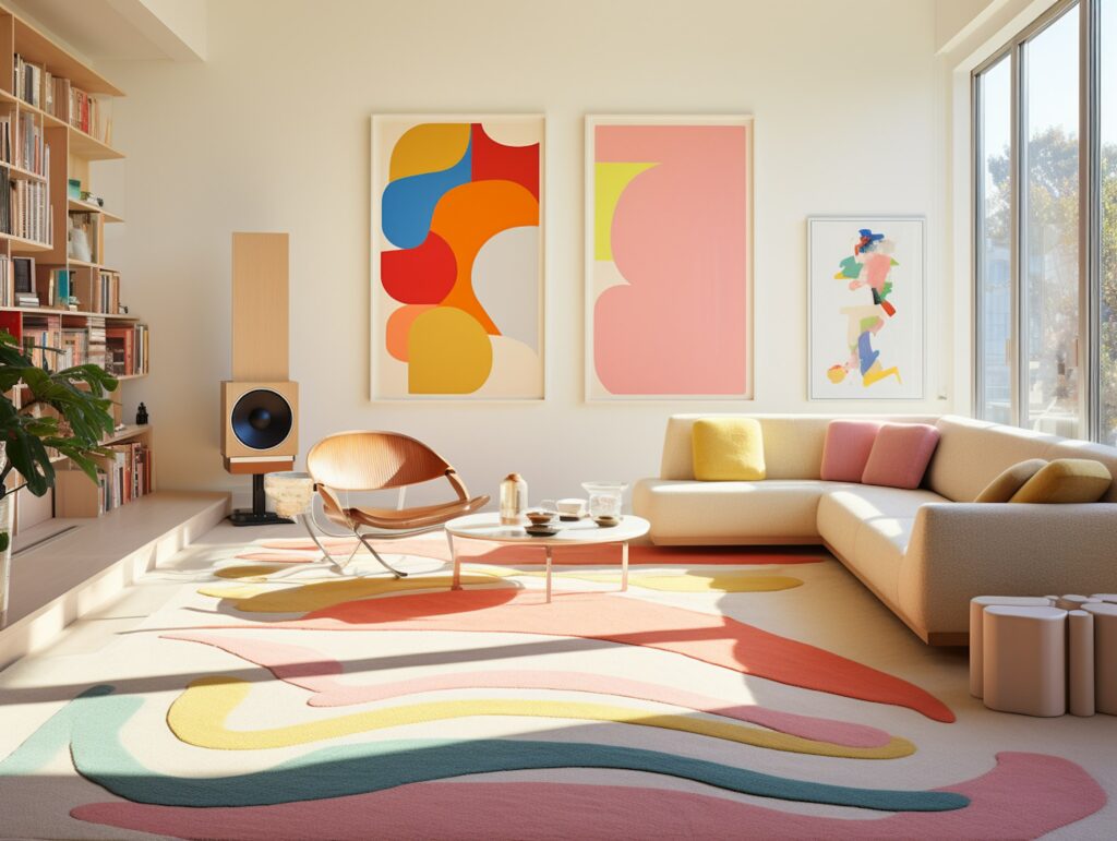 rugs in apartment