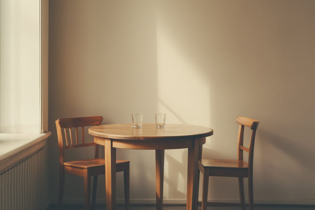 round table for dining